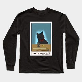 Merlin Cat Tarot Long Sleeve T-Shirt